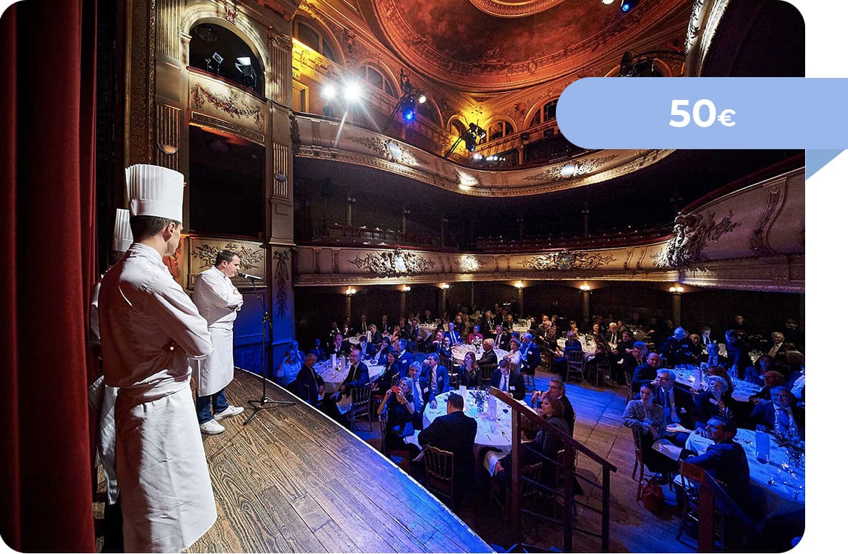 Gala-avond om 19.00 u. tot 23.00 u. - Vaudeville theater, Koninginnegalerij